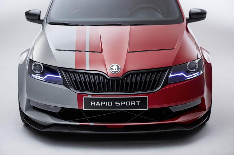  Skoda Rapid Sport Concept 2013 года  (фото 5 из 11)